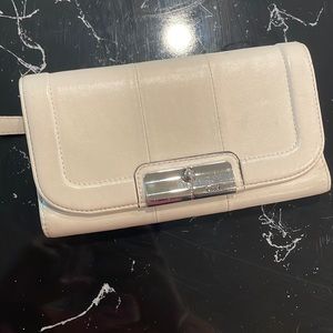 LEATHER COACH WALLET